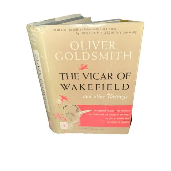 THE VICAR OF WAKEFIELD AND OTHER WRITINGS By Oliver Goldsmith Hardcover 1955 - Picture 1 of 16